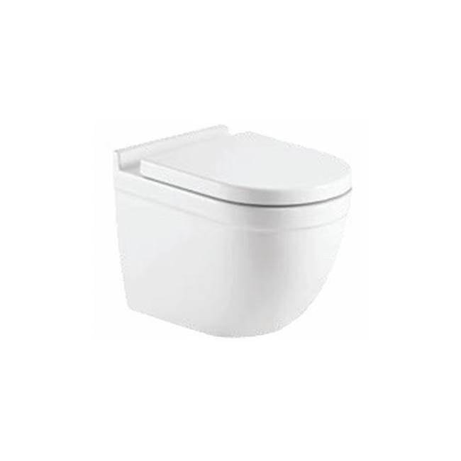 Icera - Karo Wallhung Toilet Bowl Euro EL White