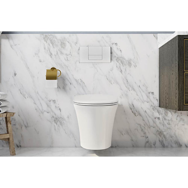 Icera - Muse Wallhung Toilet Bowl CEL White