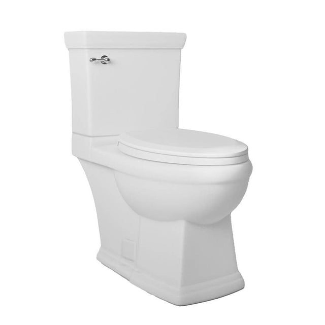 Icera - Presley Two-Piece Vitreous China Compact-Elongated Toilet With Rimless Bowl
