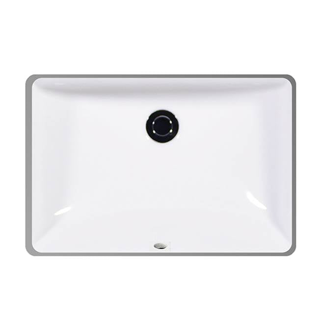 Icera - Muse Medium UM Lavatory White - White