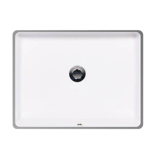Icera - Karo Medium UM Lavatory White - White