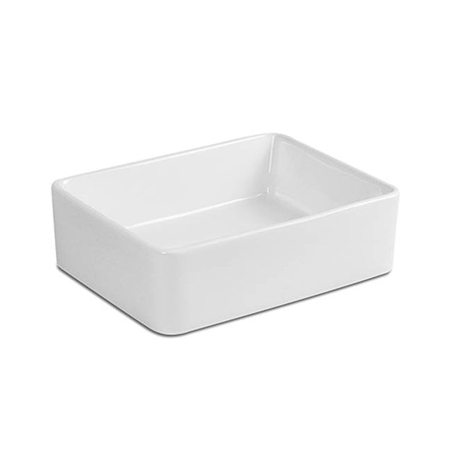Icera - Vista Petite Vessel Lavatory White - White