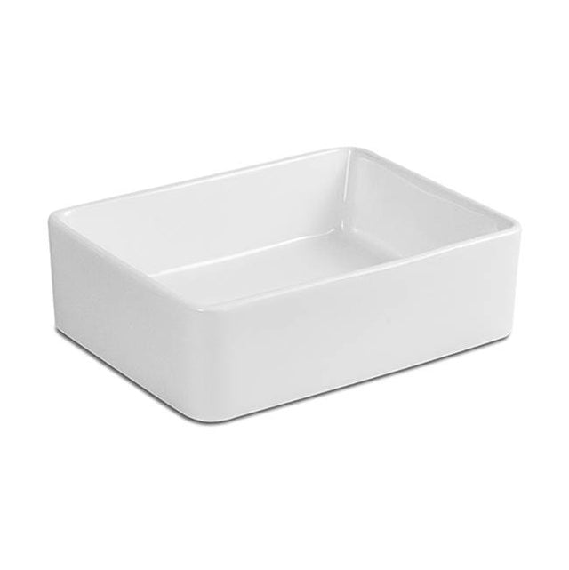 Icera - Vista Medium Vessel Lavatory White - White