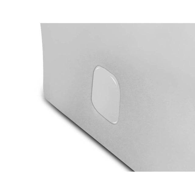 Icera - Floor Bolt Alcove Covers White (pair) - White