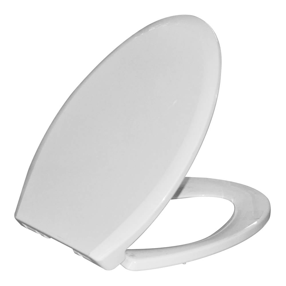 Icera - Polypropylene Seat EL Silent Close Quick-Release White - White