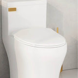 DuroPlast Seat Slim EL Silent Close Quick-Release White