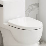 Polypropylene Seat RF Silent Close Quick-Release White