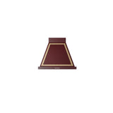 ILVE - Noblesse Hood 30 - 600 CFM - Burgundy