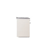 30'' Nostalgie II Series Freestanding Dual Fuel Range - Antique White - Bronze trim- Natural Gas