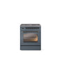 ILVE - 30'' Nostalgie II Series Freestanding Dual Fuel Range - Blue Grey - Bronze trim- Natural Gas - Bronze
