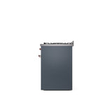 30'' Nostalgie II Series Freestanding Dual Fuel Range - Blue Grey - Bronze trim- Natural Gas