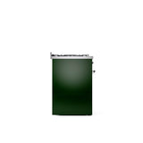 30'' Nostalgie II Series Freestanding Dual Fuel Range - Emerald Green - Bronze trim- Natural Gas