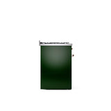 30'' Nostalgie II Series Freestanding Dual Fuel Range - Emerald Green - Bronze trim- Natural Gas