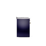 30'' Nostalgie II Series Freestanding Dual Fuel Range - Midnight Blue - Bronze trim- Natural Gas