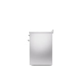 30'' Nostalgie II Series Freestanding Electric Induction Range - Stainless Steel - Bronze trim