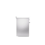 30'' Nostalgie II Series Freestanding Electric Induction Range - Stainless Steel - Bronze trim