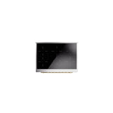 36'' Nostalgie II Series Freestanding Electric Induction Range - Midnight Blue - Bronze trim