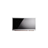 48'' Nostalgie II Series Freestanding Electric Induction Range - Double Oven - Matte Graphite - Bronze trim