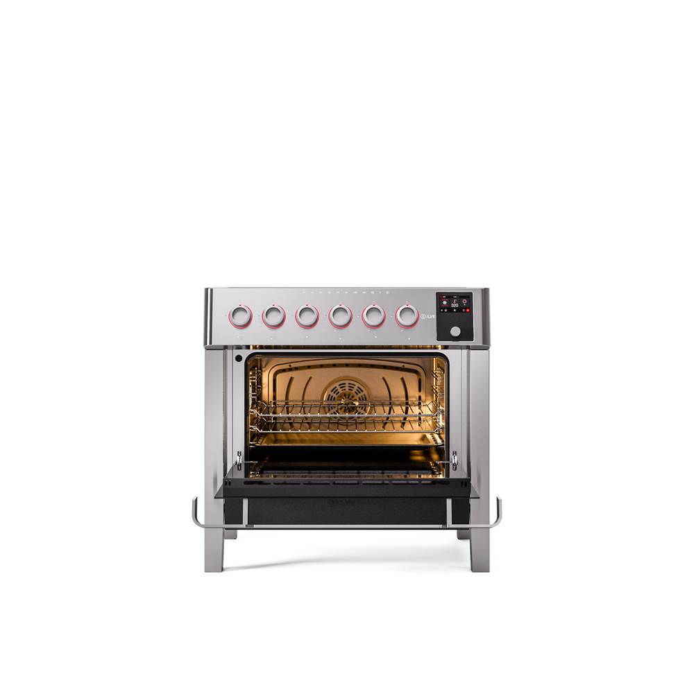 Panoramagic 36'' Induction 6 Zones Single Oven - Stainless Steel