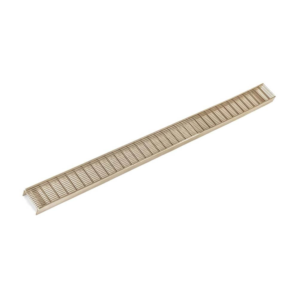 Infinity Drain - 24'' Wedge Wire Grate for FXAS 65/FFAS 65/FCSAS 65 in Satin Bronze - Satin Bronze