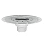 Infinity Drain - Bonded Flange PVC Drain 4'' Throat, 2'', 3'', and 4'' Outlet