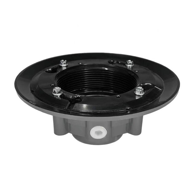 Infinity Drain - Clamp Down Drain ABS 4'' Throat, 2'' Outlet