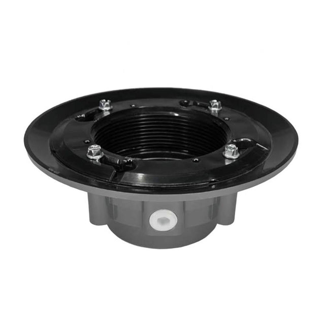Infinity Drain - Clamp Down Drain ABS 4'' Throat, 3'' Outlet