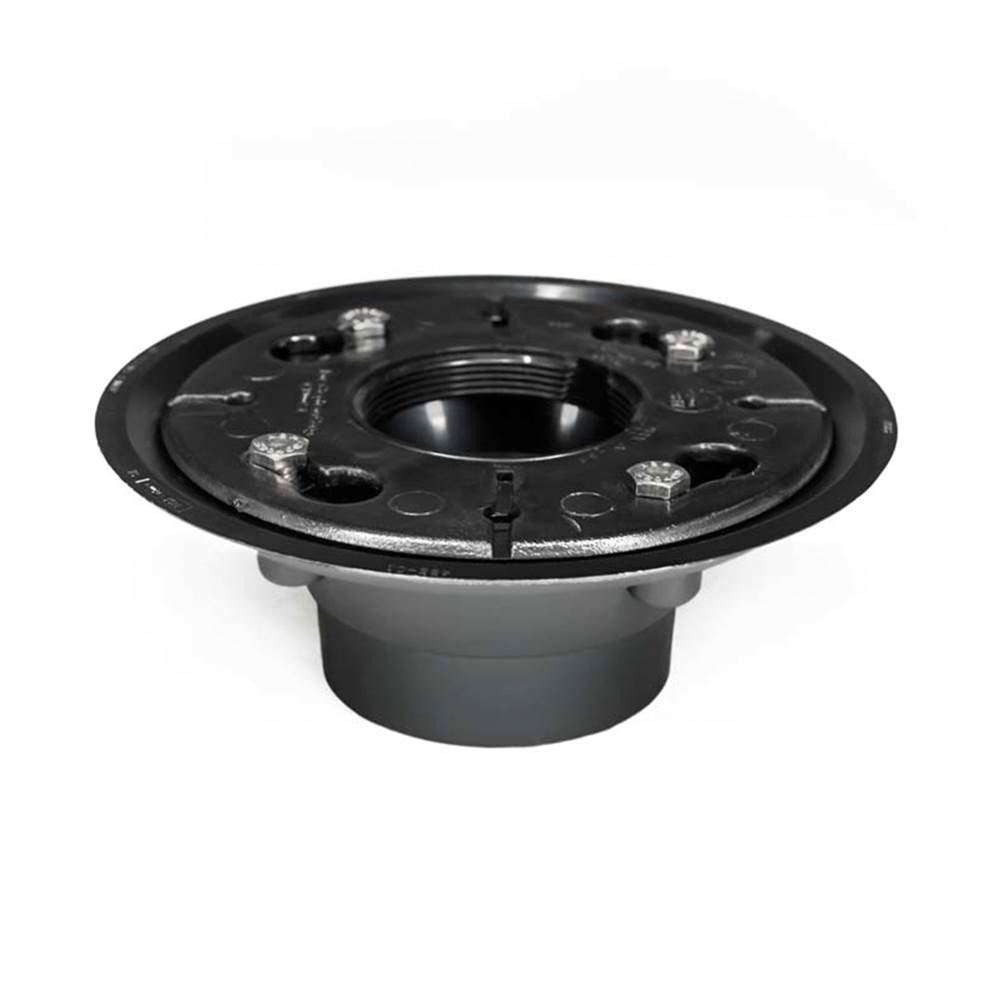 Infinity Drain - Clamp Down Drain ABS 2'' Throat, 2'' Outlet