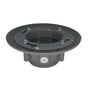 Infinity Drain - Clamp Down Drain PVC 4'' Throat, 3'' Outlet with Threaded Outlet