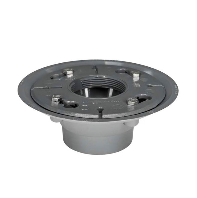 Infinity Drain - Clamp Down Drain PVC 2'' Throat, 2'' Outlet