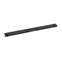 Infinity Drain - 96'' Perforated Circle Pattern Grate for S-DG 65 in Matte Black - Matte Black