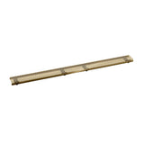 Infinity Drain - 96'' Perforated Circle Pattern Grate for S-DG 65 in Satin Bronze - Satin Bronze