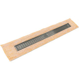 Infinity Drain - 32'' FCS Series Complete Kit with 2 1/2'' Wedge Wire Grate in Satin Stainless - Satin Stainless