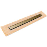 Infinity Drain - 42'' FCS Series Complete Kit with Tile Insert Frame in Satin Bronze - Satin Bronze