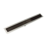 Infinity Drain - 36'' FF Series Complete Kit with 2 1/2'' Wedge Wire Grate in Oil Rubbed Bronze - Oil Rubbed Bronze