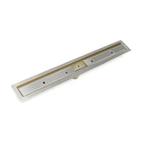 Infinity Drain - 24'' Slot Drain Complete Kit for FF Series in Satin Bronze - Satin Bronze