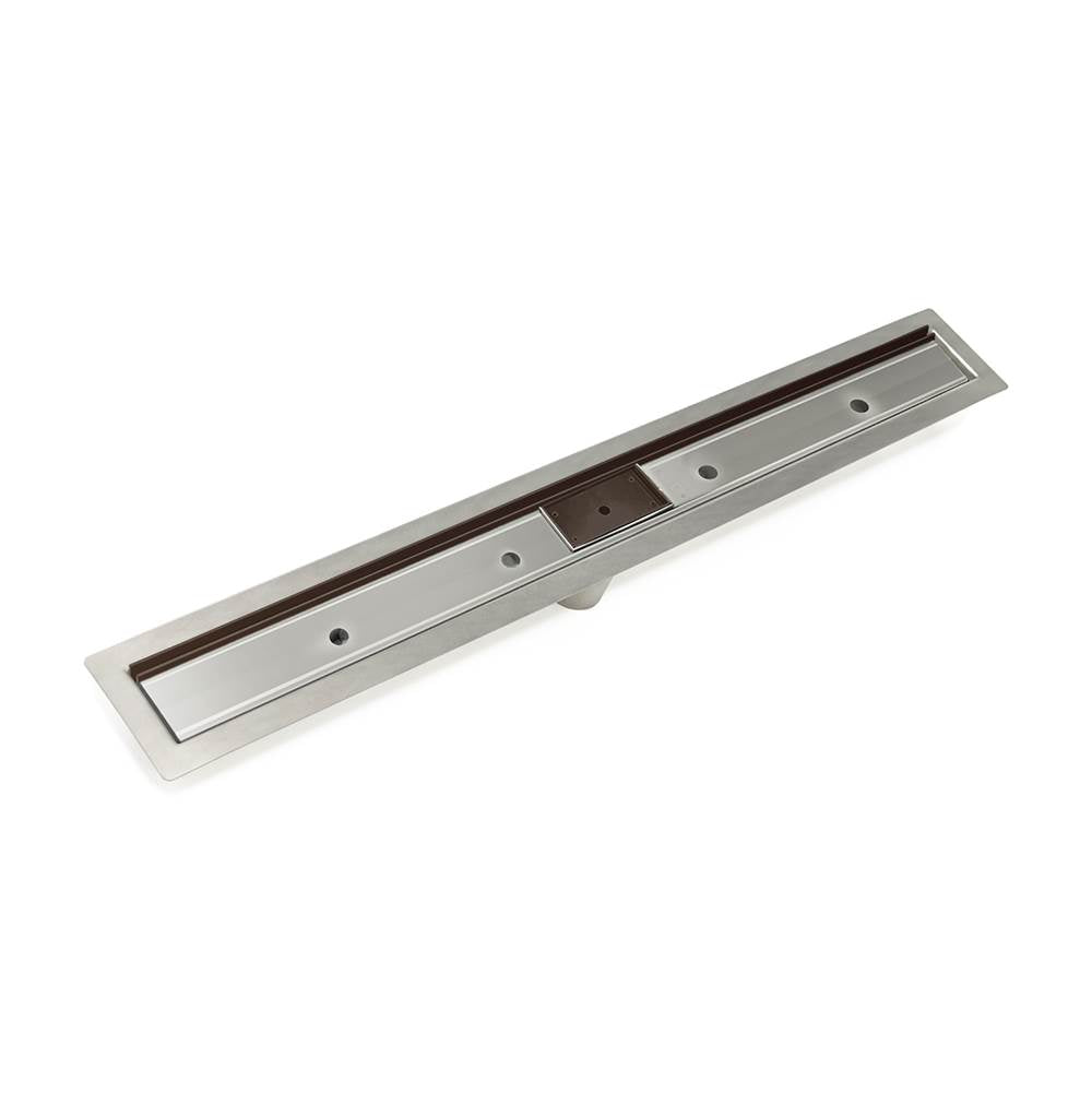 Infinity Drain - 36'' Slot Drain Complete Kit for FF Series in Oil Rubbed Bronze - Oil Rubbed Bronze