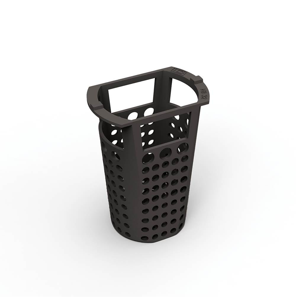 Infinity Drain - 2'' Hair Basket for 38 series in Black