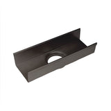 Infinity Drain - 8'' Stainless Steel Outlet Section for S-TIFAS 65 Series in Oil Rubbed Bronze - Oil Rubbed Bronze
