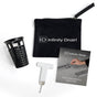 Infinity Drain - Hair Maintenance Kit. Includes maintenance guide, WKEY Lift-out key, and HB 65B Hair Basket in black.