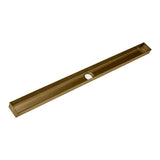 Infinity Drain - 60'' Fixed Channel for FXTIF 65 in Satin Bronze - Satin Bronze