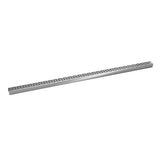 Infinity Drain - 60'' Perforated Offset Slot Pattern Grate for S-LT 38 in Polished Stainless - Polished Stainless