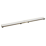 Infinity Drain - 24'' Tile Insert Frame for FXLTIF 65/FFTIF 65/FCBTIF 65/ FCSTIF 65/FTTIF 65 in Satin Bronze - Satin Bronze