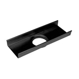 Infinity Drain - 8'' Stainless Steel Outlet Section for S-AS 65/S-LTIFAS 65 Series in Matte Black - Matte Black