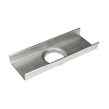 Infinity Drain - 8'' Stainless Steel Outlet Section for S-AS 65/S-LTIFAS 65 Series in Polished Stainless - Polished Stainless