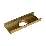 Infinity Drain - 8'' Stainless Steel Outlet Section for S-AS 65/S-LTIFAS 65 Series in Satin Bronze - Satin Bronze