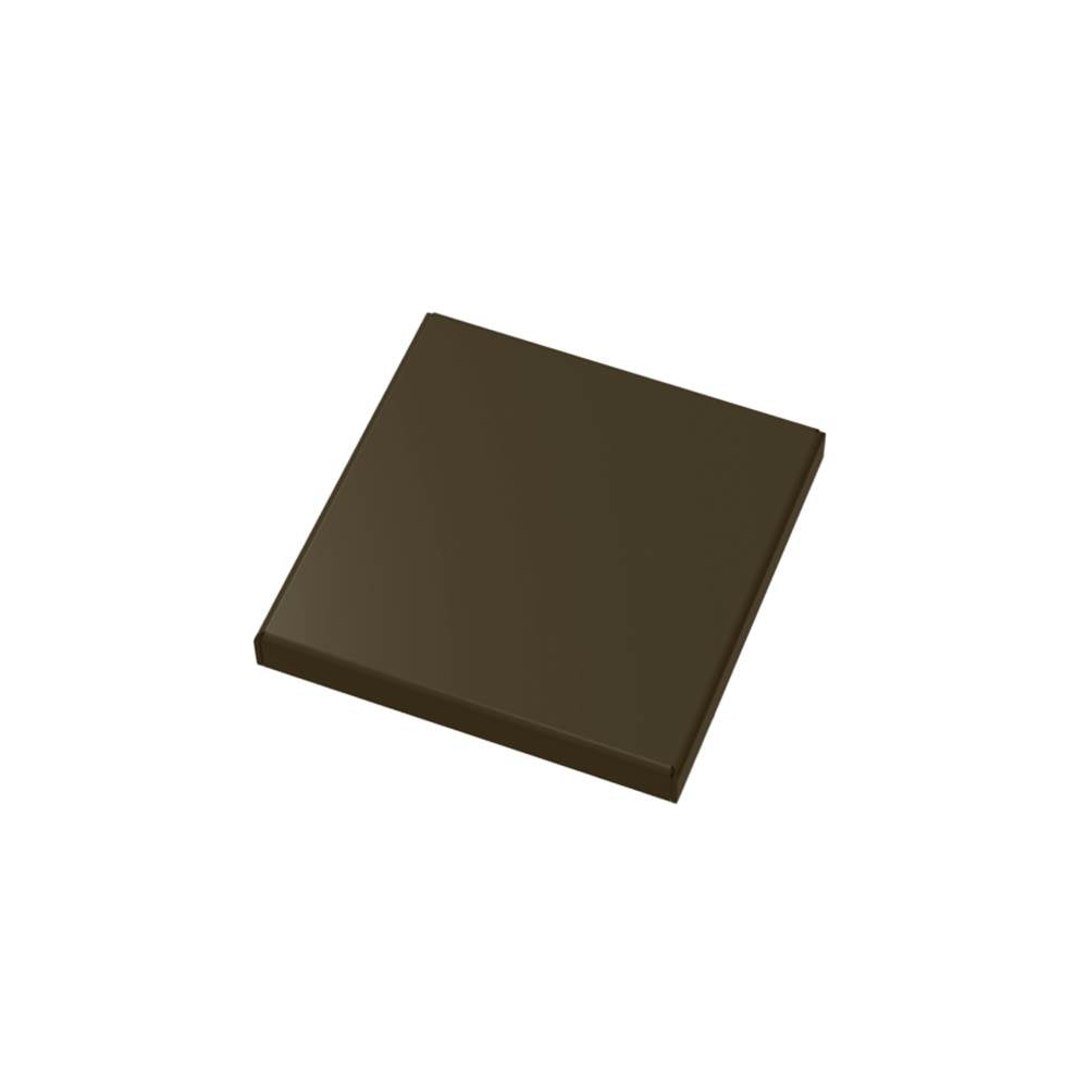 Infinity Drain - 5''x5'' LS5 Solid Style Top Plate in Oil Rubbed Bronze - Oil Rubbed Bronze