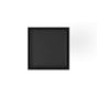 Infinity Drain - 5''x5'' LT5 Tile Drain Strainer-2'' Throat in Matte Black - Matte Black