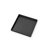 Infinity Drain - 5''x5'' LT5 Tile Drain Top Plate in Matte Black - Matte Black