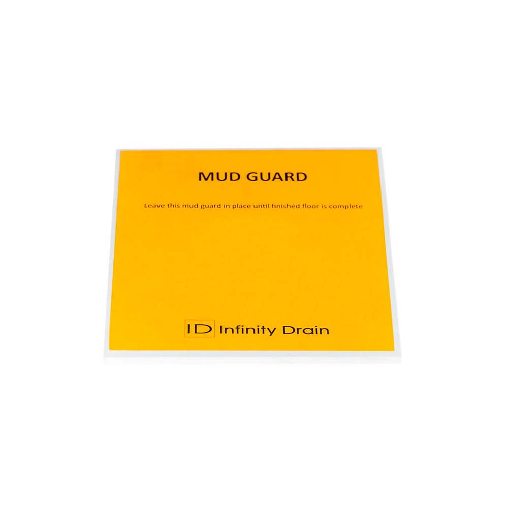 Infinity Drain - 4''x 4'' Mud Guard for KD 4, KDB 4, MD 4, MDB 4, ND 4, NDB 4, QD 4, QDB 4, VD 4, VDB 4, WD 4, WDB 4, XD 4, XDB 4